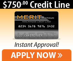 Get $750 Merchandise Credit Line - Instant Access with No Credit Check 